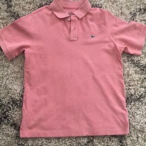 Vineyard Vines Pink Polo Shirt